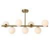 Lampa Sufitowa Bolti 7xE14 złota  (PLC0104-GD) - Yaskr