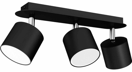 Lampa sufitowa DIXIE BLACK 3xGX53 (MLP7601) - Milagro