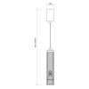 VERTICAL WHITE LAMPA WISZĄCA 1xGU10 (ML0308) - Milagro