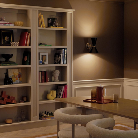 Kinkiet Phix - 2 źródła światła - Szampański brąz (KL-PHIX-1W-CBB) - Elstead Lighting