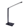 Lampa biurkowa z ładowaniem indukcyjnym VARIO BLACK LED (ML8866) - Milagro