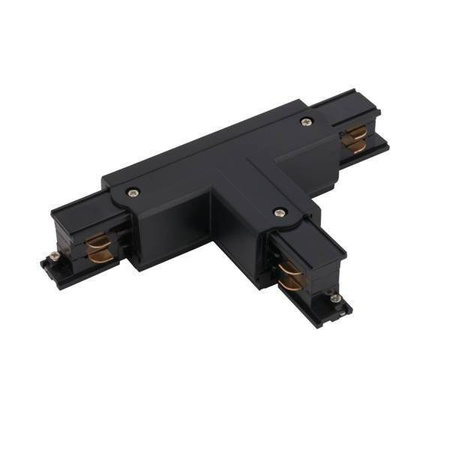 8244   CTLS POWER T CONNECTOR LEFT -1  BLACK (T-L1) (8244) - Nowodvorski