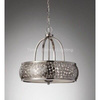 Lampa wisząca ZARA kol. STALOWY (FE/ZARA4) - Feiss- Elstead Lighting - żyrandol