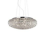 Lampa wisząca KING SP7 kol. chrom (087979) Ideal Lux - żyrandol