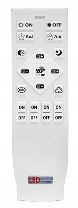 LAMPA DEKORACYJNA SUFIT 38W + PILOT - BRĄZ - ZŁOTO DL-F07 FARO - DomenoLED