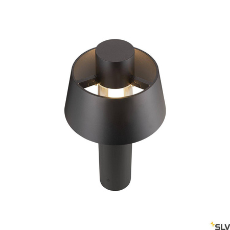 Zewnętrzna lampa stojąca PHOTONI 45 , czarna (1007587) - SLV