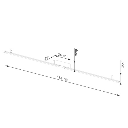 Plafon LAGOM ochra czerwona 3000K (TH.523) - Thoro Lighting