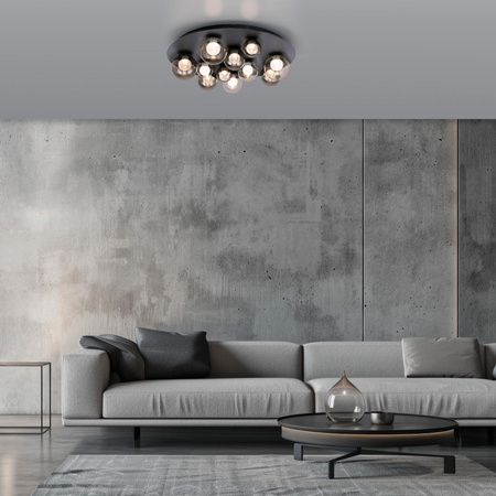 PURE POPUP LAMPA SUFITOWA SZARA (6588-15) - Paul Neuhaus