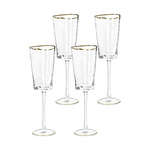 KARE komplet 4 kieliszków do wina         HOMMAGE 300 ml (60905) - Kare Design