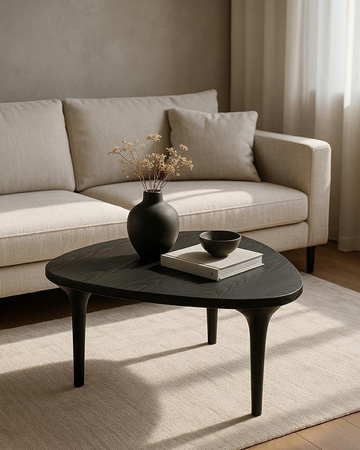 MaMaison stolik kawowy LAMINAR czarny /   drewno (MM001501100340) - MaMaison