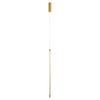 LED PENDANT LAMP 12W 3000K ALUMINIU GOLD (20122 Zambelis) - Zambelis