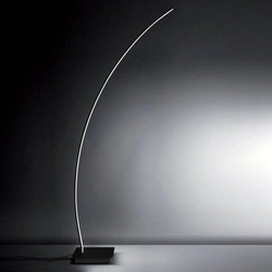 Lampa Podłogowa BRACKET Kol. Czarny, 3000K (0037.50.NE WN) - Vivida