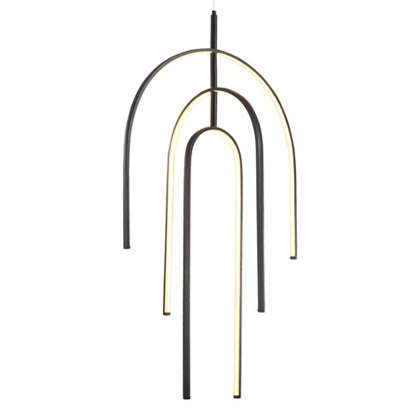 PENDANT LIGHT LED 80W 3000K BLACK (1932 Zambelis) - Zambelis