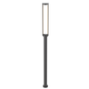 OUTDOOR LAMP POST LED 17W 3000Κ ALUMINIUM GRAPHITE (E348 Zambelis) - Zambelis