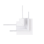 MAXLIGHT MT0025.  Kątownik 90°. Montaż na sufit lub ścianę. Do szyn MT0023, MT0024