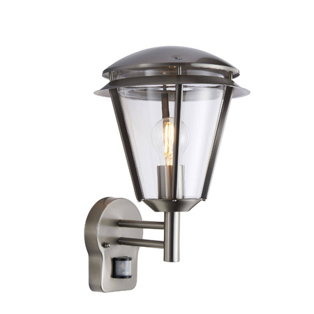 Kinkiet Inova PIR 1lt wall IP44 60W (49945) - Saxby
