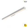 Q-LINE LED ścienna, srebrnoszara, 3000K