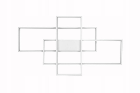 Lampa dekoracyjna RING 80W DL-Z01 biała - DomenoLED