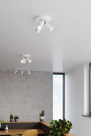 Plafon RING 3P biały (SL.1015) - Sollux