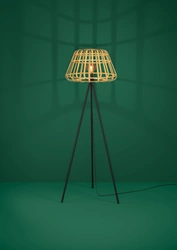 Lampa Podłogowa MONTEZUELO czarna (390155) - EGLO