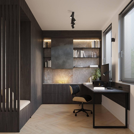 Plafon KARBON 4L czarny (SL.1584) - Sollux Lighting