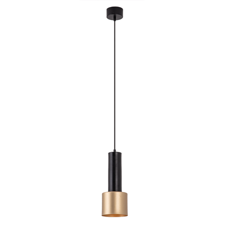 PENDANT LIGHT 1XGU10 SANDY BLACK-GOLD (22184 Zambelis) - Zambelis