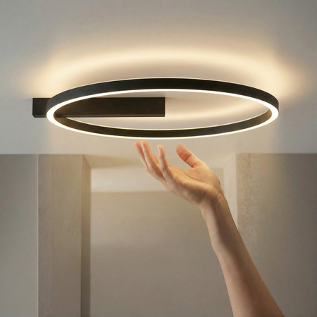 Nowoczesna lampa na sufit ARTE TOP 15W+15W CCT BK (AZ7010) Azzardo