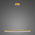 Lampa wisząca Ledowe Okręgi No.1 100cm 3k złota Dali (LA073/P_100_in_3k_gold_Dali) - ALTAVOLA DESIGN