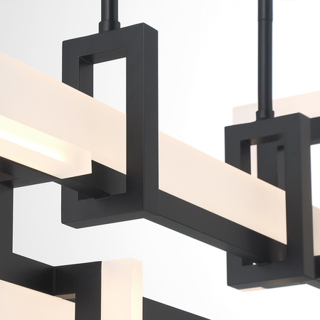 Mała lampa wyspowa Inizio - Matowa czerń (QN-INIZIO-LP-S-BK) - Quintiesse