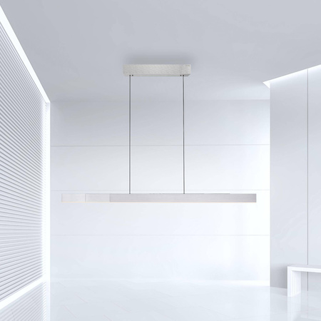 Lampa z płynną regulacją wysokości i szerokości PURE-MOTO-RISE ALUMINIUM (2545-95) - Paul Neuhaus