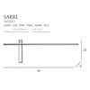 Kinkiet SABRE (W0283) - MAXlight