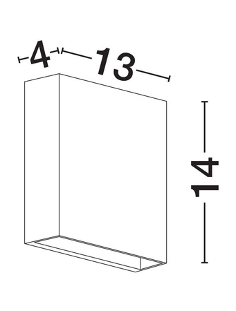 Kinkiet zewnętrzny COLLANA (LE73799) - Luces Exclusivas