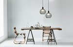 Lampa wisząca AVER Nordlux E27 60W Metal Czarny