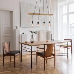 TERO LAMPA WISZĄCA DREWNO/CZARNY (15505-18) - Paul Neuhaus