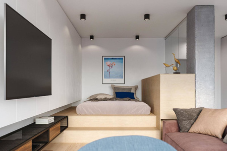 Plafon TIUBE czarny (SL.0697) - Sollux