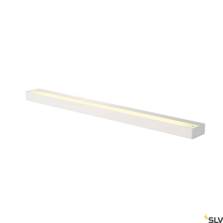 SEDO 21, lampa ścienna, LED, 3000K, prostokątna, kolor biały, szkło satynowane, żarówka energooszczędna, D/S/W 89,5/8,5/4 cm, 33 W (151791) - SLV