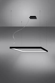 Żyrandol NELYA M czarny LED 4000K (TH.151) - Thoro Lighting