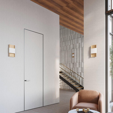 Kinkiet DURLIN złoty/biały (SL.1353) - Sollux Lighting