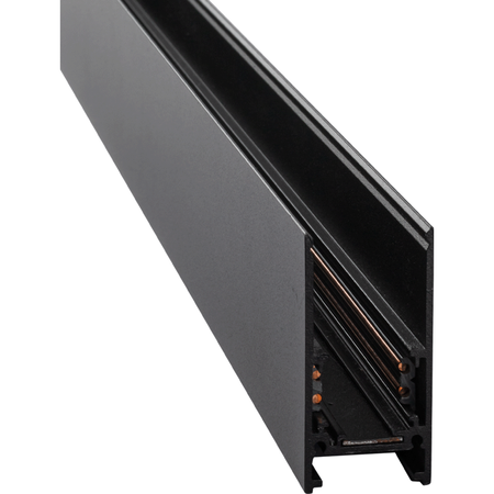 Szynoprzewód magnetyczny natynkowy Komatsu 48V - Czarny (2 m)   (6507) - Shilo