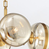 Lampa wyspowa Nottingham - 6 źródeł światła - Antyczny mosiądz (QN-NOTTINGHAM-6LP-AB) - Quintiesse