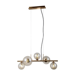 Lampa wisząca Canello  (PND-406007-5-HBR) - Italux