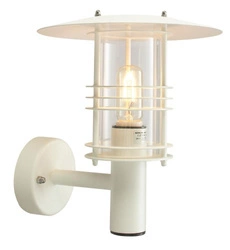 Kinkiet zewnętrzny STOCKHOLM 280 WHITE E27 LED 9W Norlys