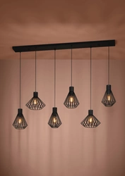 Lampa wisząca BASIDANO czarna (390126) - EGLO