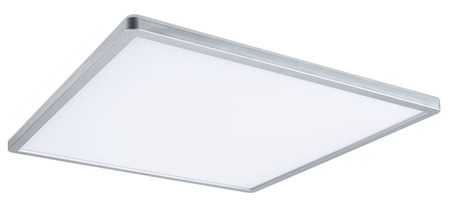 Plafoniera ATRIA SHINE LED Backlight DIM 22W 2200lm 420x420mm 4000K 230V chrom matowy / tworzywo sztuczne (PL71009) - PAULMANN