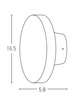 OUTDOOR WALL LIGHT 8W WHITE (E304 Zambelis) - Zambelis