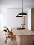 Lampa wisząca VERSALE Nordlux E27 2x15W Metal Czarny