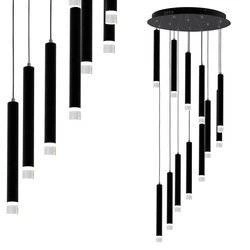 Lampa wisząca CARBON 12W LED (ML6161) - Milagro