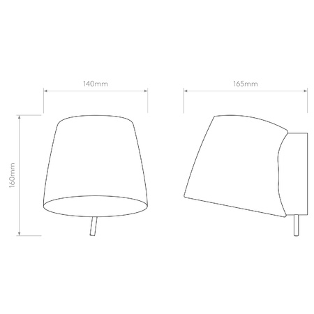 Kinkiet Imari Fixed Wall (1460005) - Astro Lighting