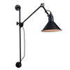 SCONCE 1L STEEL BLACK (19218 Zambelis) - Zambelis