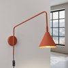 Kinkiet NOX ochra czerwona (SL.1701) - Sollux Lighting